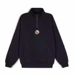Grimey Sudadera "Snipes X True Roots" High Neck - Black - Fall 22 Clearance