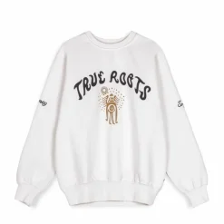 Grimey Sudadera "Snipes X True Roots" Crewneck - White - Fall 22 Cheap