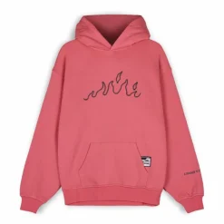 Grimey Sudadera "Snow Fox" Hoodie - Coral - Winter 22 Discount
