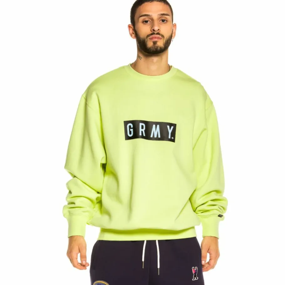 Grimey Sudadera Steez Crewneck Fw20 Mint Cheap