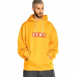 Grimey Sudadera Steez Hoodie Fw20 Orange Cheap