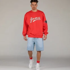 Grimey Sudadera The Clout Grmy Vintage - Red - Spring 23 Discount