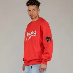 Grimey Sudadera The Clout Grmy Vintage - Red - Spring 23 Discount