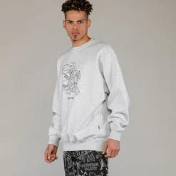 Grimey Sudadera The Clout Numidians - Sport Grey - Spring 23 Cheap