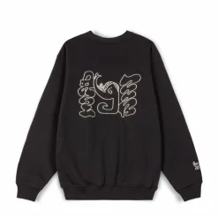 Grimey Sudadera Tusker Temple Vintage - Black - Fw23 Fashion