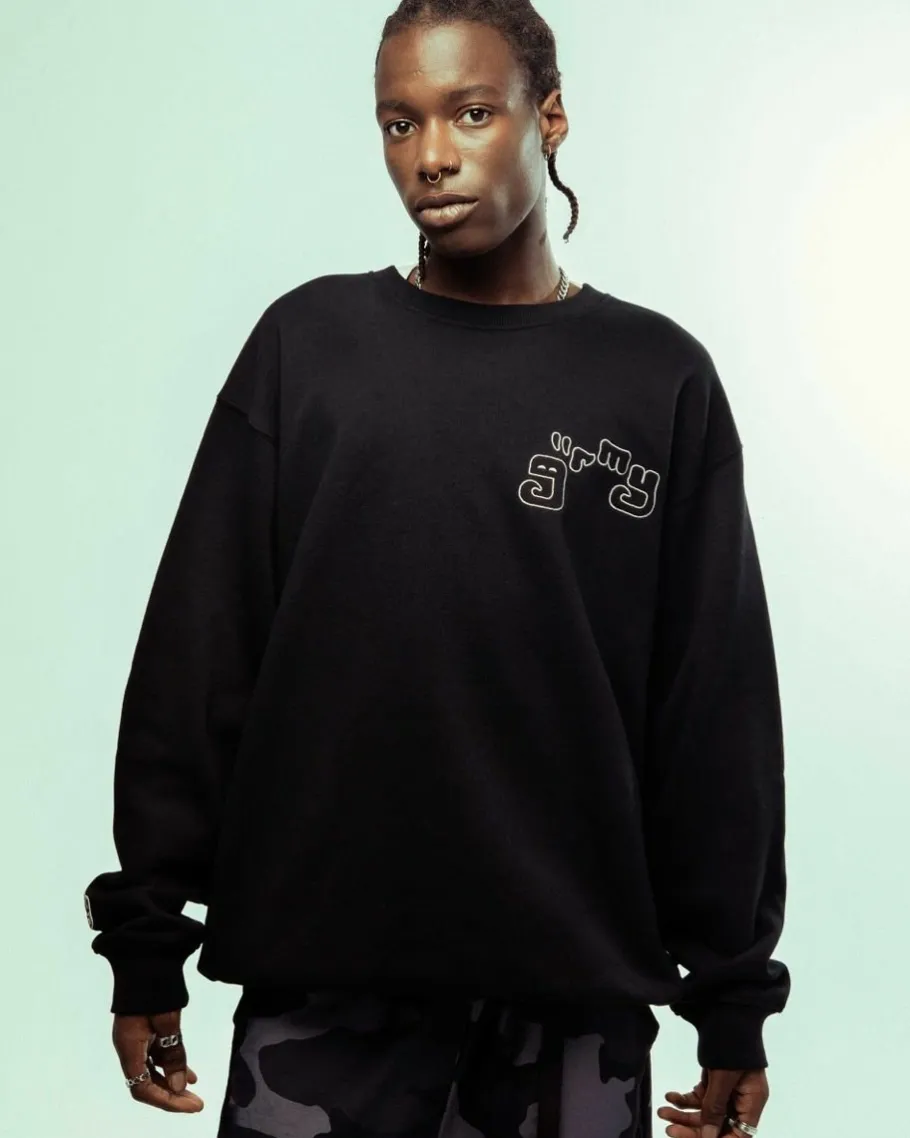 Grimey Sudadera Tusker Temple Vintage - Black - Fw23 Fashion