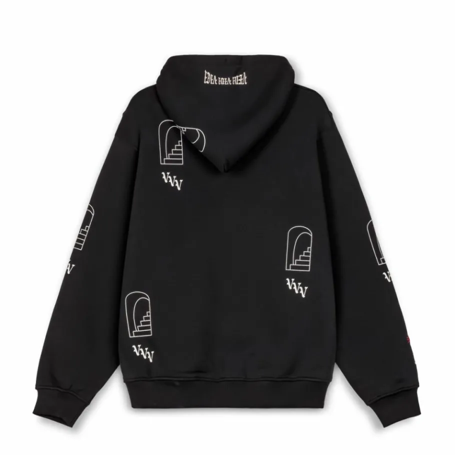 Grimey Sudadera Vita Deorum (Grmy X Oj) Vintage - Black - Fw23 Hot