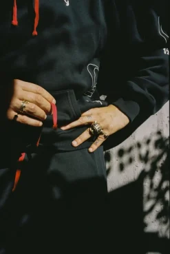 Grimey Sudadera Vita Deorum (Grmy X Oj) Vintage - Black - Fw23 Hot