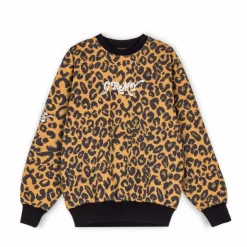 Grimey Sudadera "Westbound" All Over Print Crewneck - Leopard - Fall 22 Best Sale