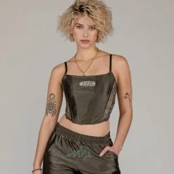 Grimey Top Fire Route Girl - Black - Spring 23 Flash Sale