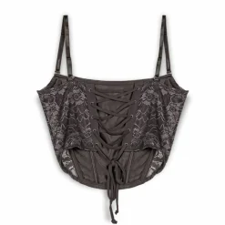Grimey Top Fire Route Girl - Black - Spring 23 Flash Sale