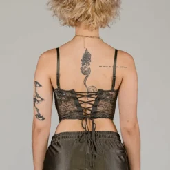 Grimey Top Fire Route Girl - Black - Spring 23 Flash Sale