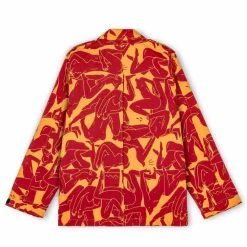Grimey Track Jacket "Lust Mantra" - Brown - Fall 22 Fashion
