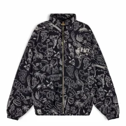 Grimey Track Jacket The Toughest Black - Spring 23 Store